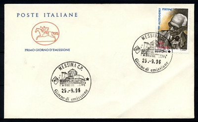 ITALIEN 1996 - FDC PFERD - Hundertjahrfeier der Geburt von Sandro Pertini