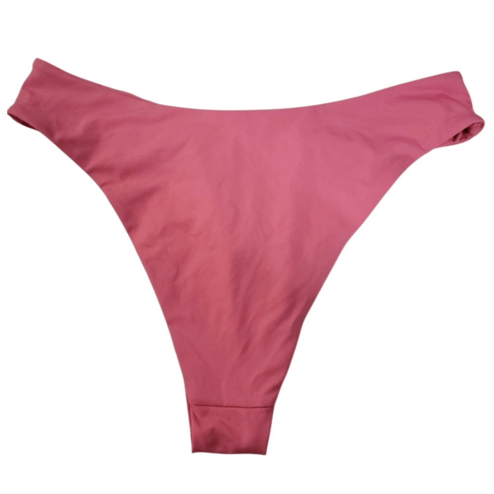Stone Fox Solid Tie Front Bikini Bottom - image 4