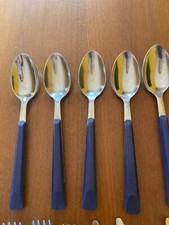 Set Di 2 Posate Da Insalata In Plastica | Colore Blu Trasparente | Lavabili In Lavastoviglie - Foto 9