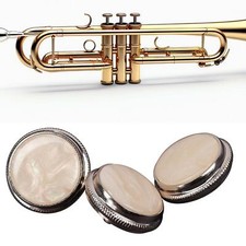 3Pcs Trumpet Valve Caps Improve Accuracy and Fluency Durable Diameter 1.7cm