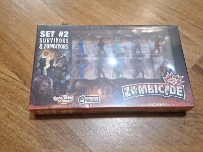Cmon Zombicide Set #2 Survivors and Zombivors Sealed New