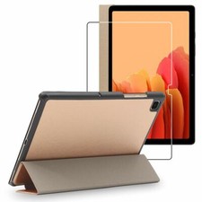 Case for Samsung Galaxy Tab A7 10.4 T505 (2020) SmartCover Slim + Tempered Glass