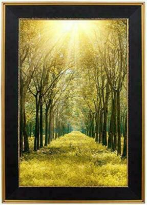 11x17 Classics Gold Design Black Photo/Picture/Poster Frame Hangers Wall Mount