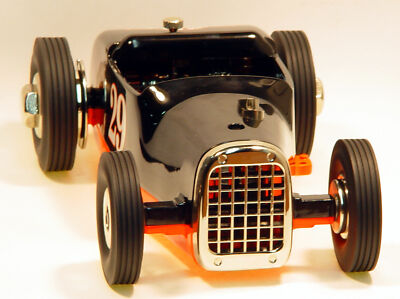 Voiture Miniature Nylint Cameron Rodzy – Reproduction En Cuir – Noir/Orange – Neuve Sous Boîte – Collection USA