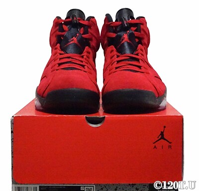 シューズ(男性用) NIKE AIR JORDAN 6 RETRO Toro Bravo Nike Air Jordan 6 Retro Toro Bravo Varsity Red Black Raging