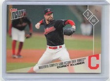 2017 Topps Now #441 Corey Kluber Cleveland Indians