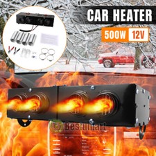 500W 12V Car Heater Truck Heating Cooling Fan Defroster Demister Air Purifier