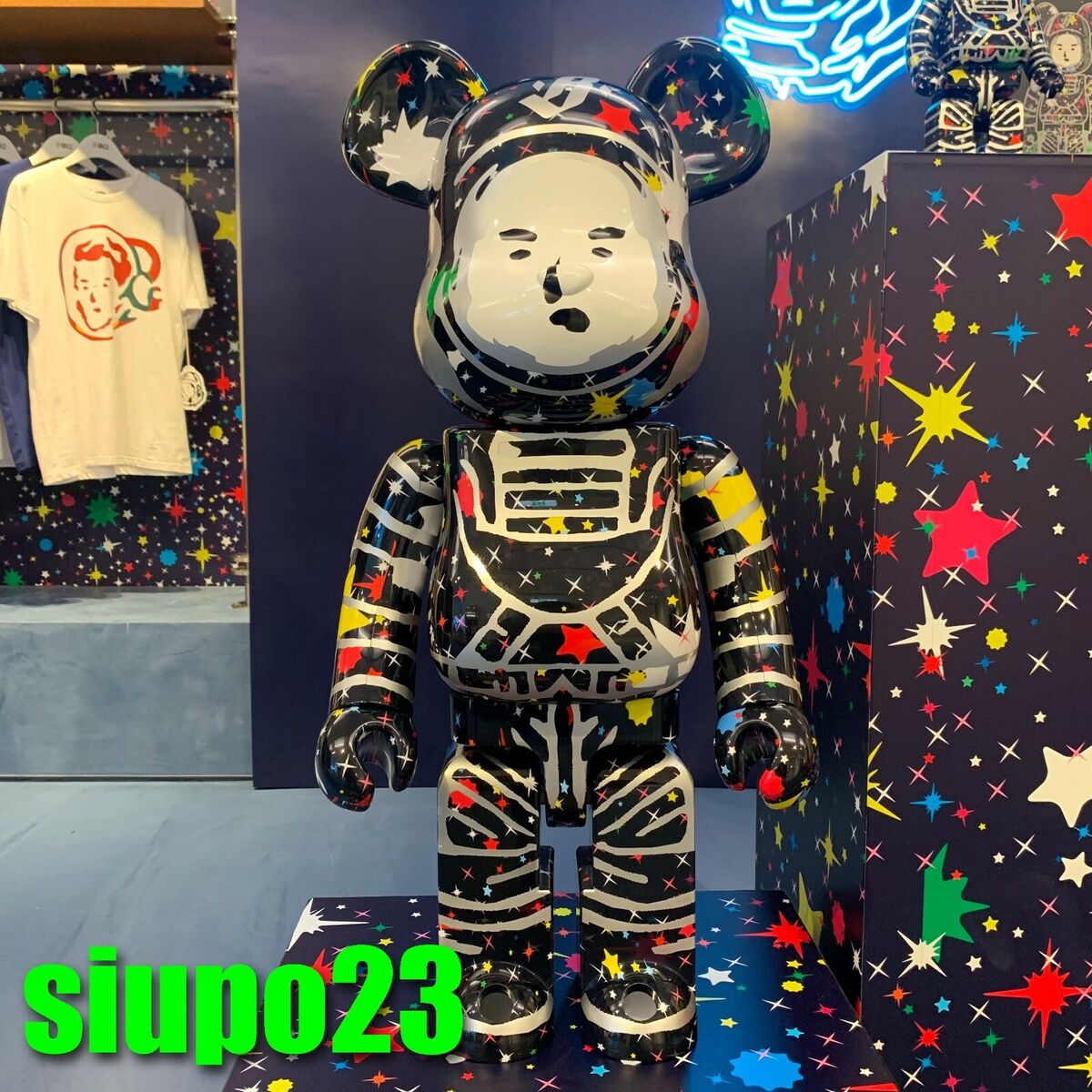 Medicom 1000% Bearbrck ~ Billionaire Boys Club BBC Starfield Medicom 1000% Bearbrck ~ Billionaire Boys Club BBC Starfield