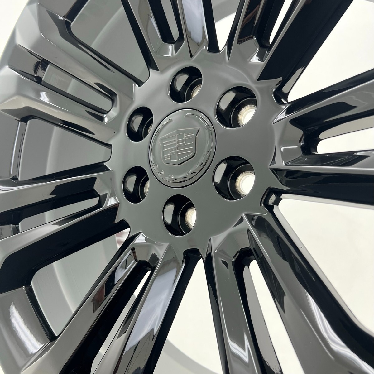 Black Cadillac Escalade 22 Wheels Rims Onyx Premium Platinum 2024