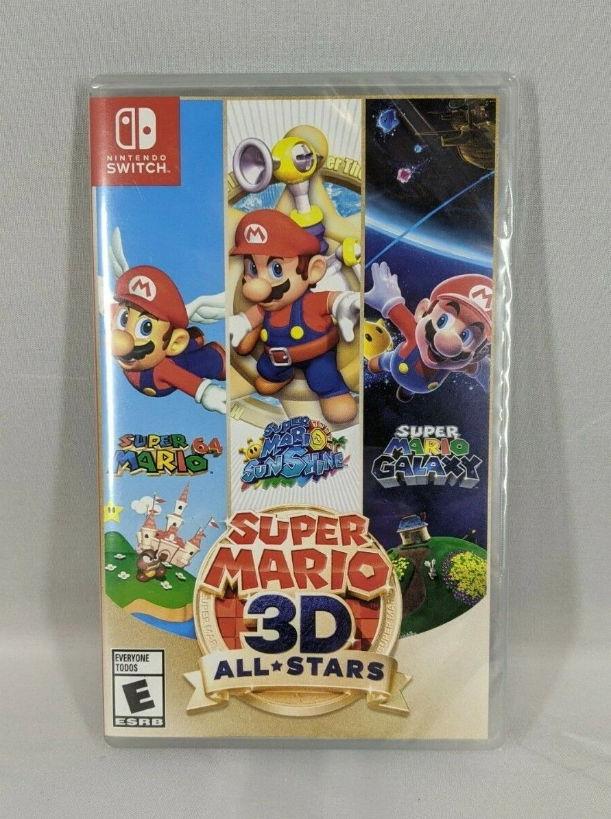 Super Mario 3D All Stars Nintendo Switch New Sealed Rare not
