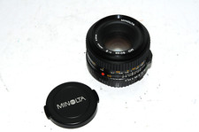 Minolta MD 50mm f2 Lens