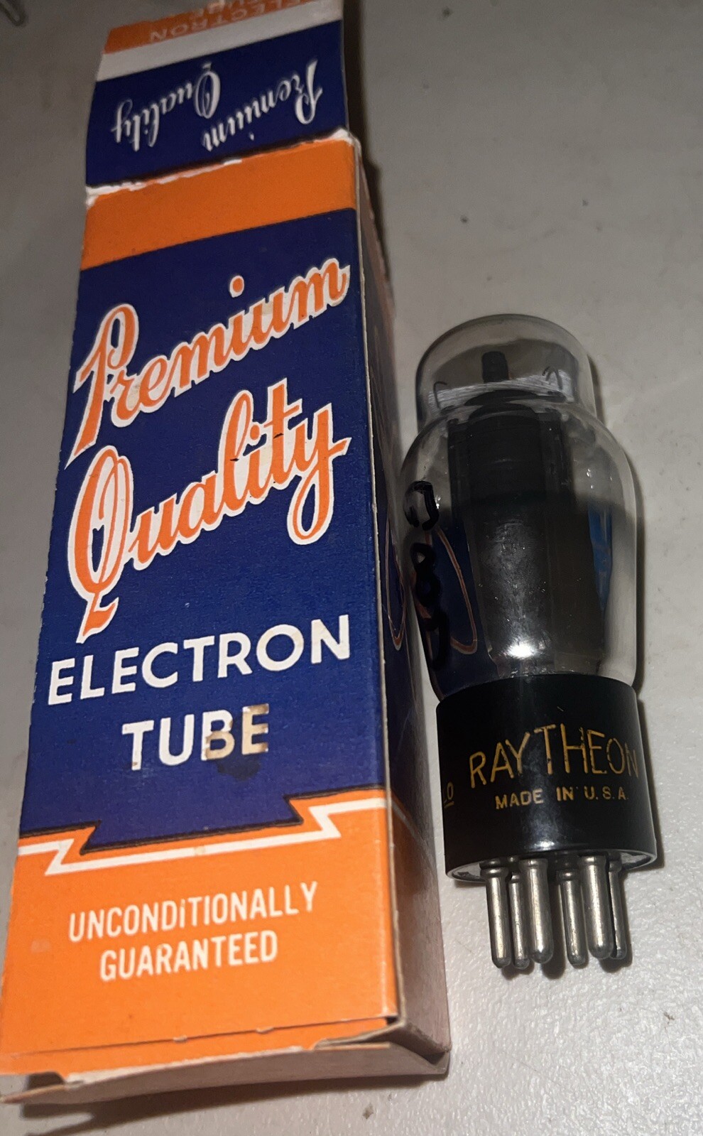RAYTHEON Radio Audio Amp Output Vacuum