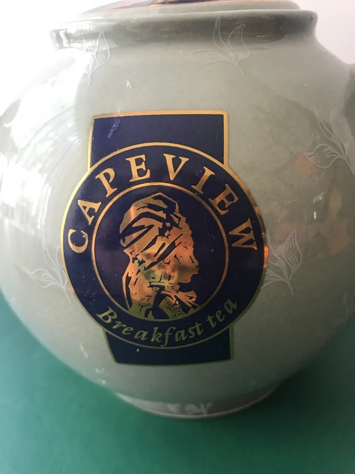 CAPEVIEW Breakfast TEAPOT with LID CARDEW Design England UK 25 Years Amway - Image 2 of 4