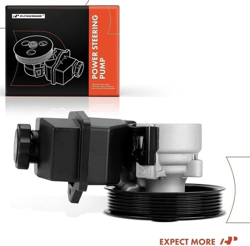 A-Premium Power Steering Pump, with Reservoir & Pulley, Compatible with Chevr... - Picture 5 of 6