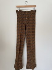 Vintage 1970s knit pants womens