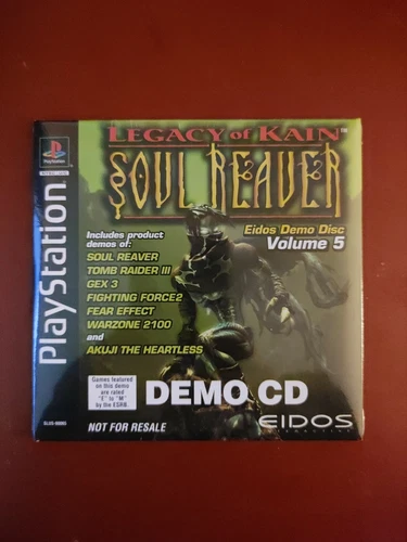 Legacy of Kain Soul Reaver- eidos demo disc volume 5 - Ps1 - PlayStation