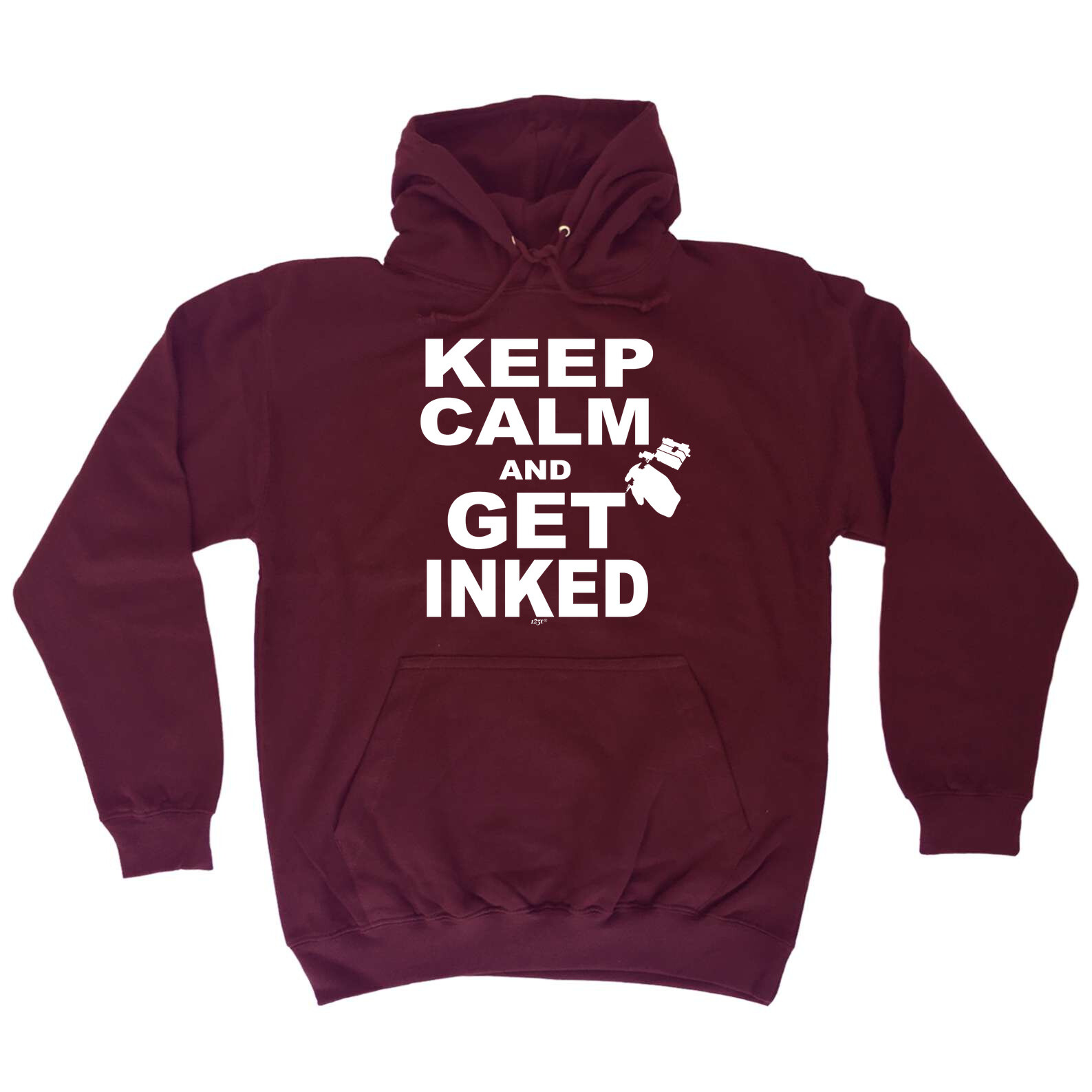 Stay Calm Get Inked Fun Unisex Hoodie Gift Idea