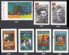 Australia 1995 Używany znaczek Michel nr 1452 1475 1476 1483 1484 1485 1487