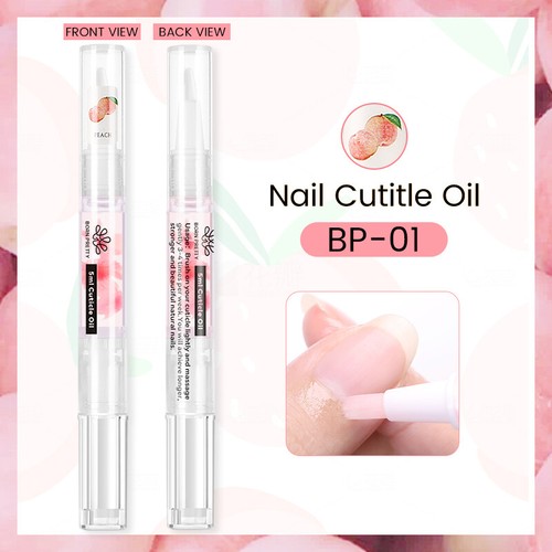 Nagelhautöl Stift Set – 8 Düfte Mit Vitaminen | Repariert Trockene Nägel & Nagelhaut | Mit Stahlpusher