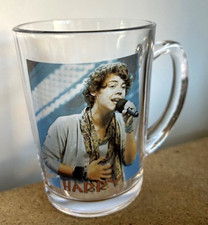 One Direction HARRY STYLES glass mug 1D