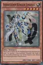 Yu-Gi-Oh HA07-DE010 Sternzeichen Kundler Jungfrau Unl. Super Rare NM