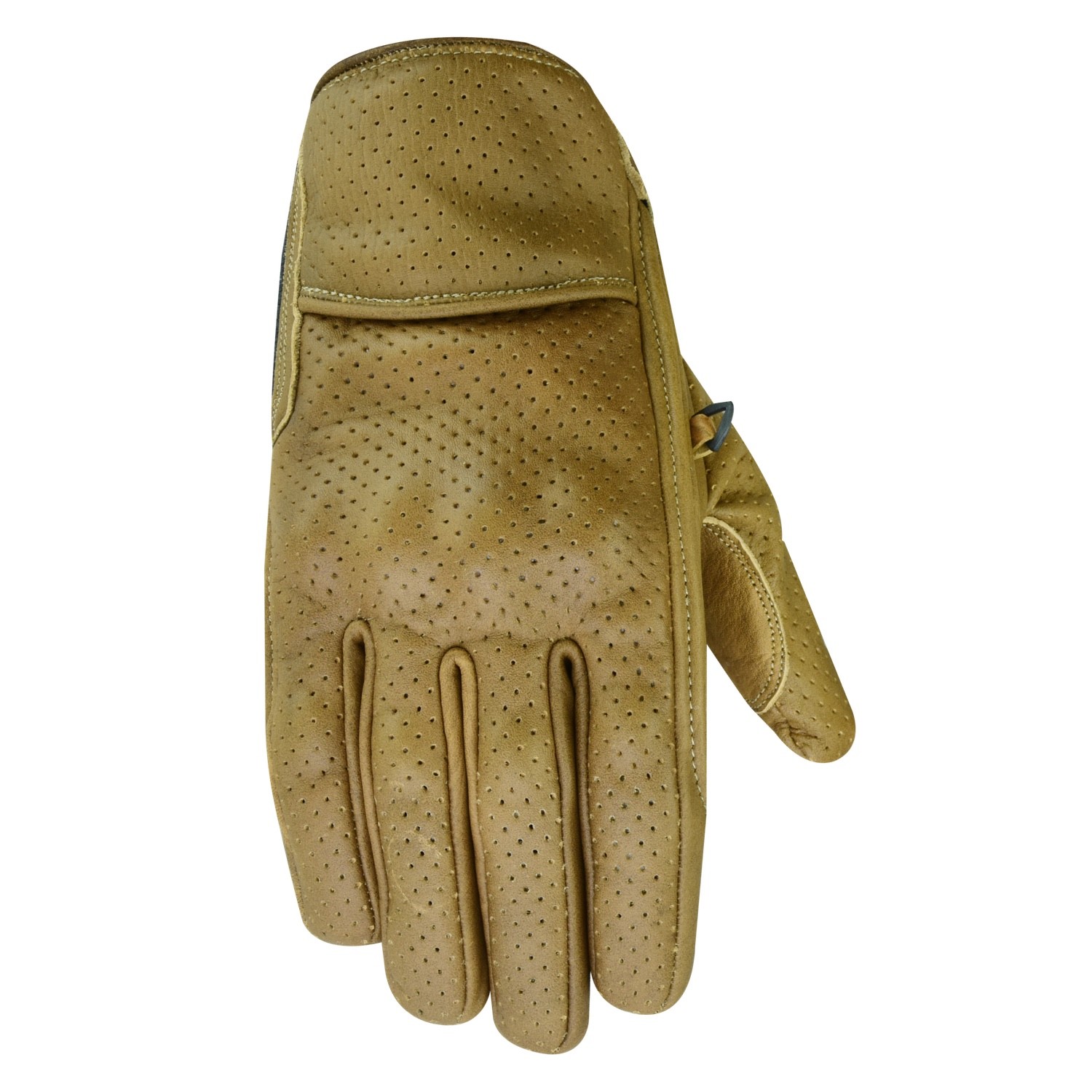 Motorrad-Lederhandschuhe Mit Protektoren – Chopper Vintage Stil, Größe XL, Perfekter Sommerhandschuh