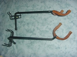Pair of Pegboard Wall Mount Hangers for Acoustic/Electric Guitars