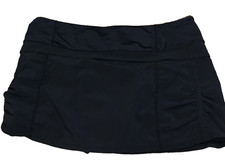 Lululemon Athletica Womens Tennis Skirt Skort Black Sz 10 US 6 Athletic