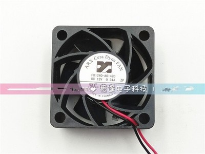 1 PCS ARX Cera Dyna FAN FD1240-A0142D DC12V 4020 4CM 2 wire cooling fan #hj