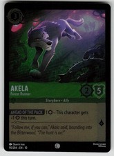 Akela - Forest Runner Cold Foil Common Whispers in the Well 90/204 Lorcana NM