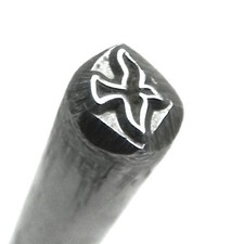Metal Punch Design Stamp Decorative Bird Flight Pattern SCD 13 Jewelry Making