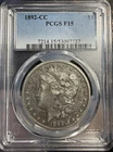 1892 Carson City Morgan Silver $1 PCGS F15
