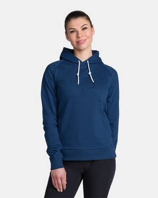 Kilpi Tested by North SOHEY-W Damen-Kapuzenpullover dunkelblau Gr. 38 M