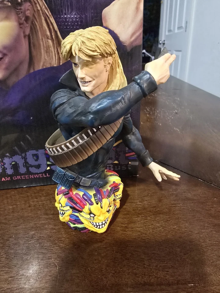 Marvel Universe Longshot Busto Estatua 539 de 2500 Diamond Select Mojo Cómic MCU Foto 2 de 4