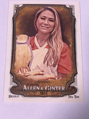 2024 Topps Allen & Ginter Relics a Miki Sudo , RC)
