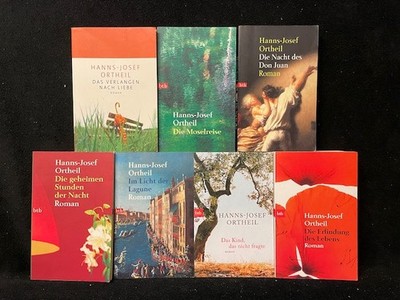 SAMMLUNG PAKET - 11 x HANNS-JOSEF ORTHEIL - Moselreise, Nacht des Don Juan u.a.