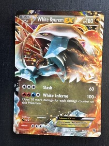 White Kyurem EX 96/135 Plasma Storm Ultra Rare Holo