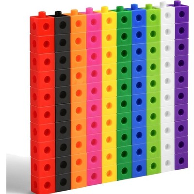 Steckwürfel Grundschule Lernspiele Mathe Zählen Rechenhilfe Kinder 100 Stück