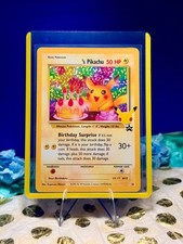Birthday Pikachu #24 Prices | Pokemon Promo | Pokemon Cards Birthday Pikachu #24 Prices | Pokemon Promo | Pokemon Cards