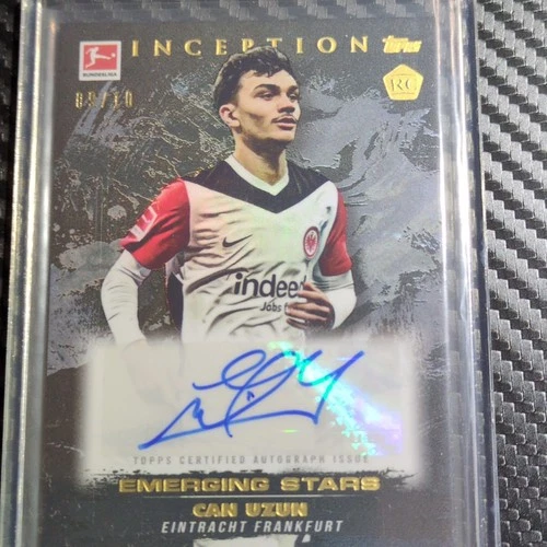 Topps Inception Bundesliga 2024/25 Can Uzun Eintracht Rookie Auto Var /10