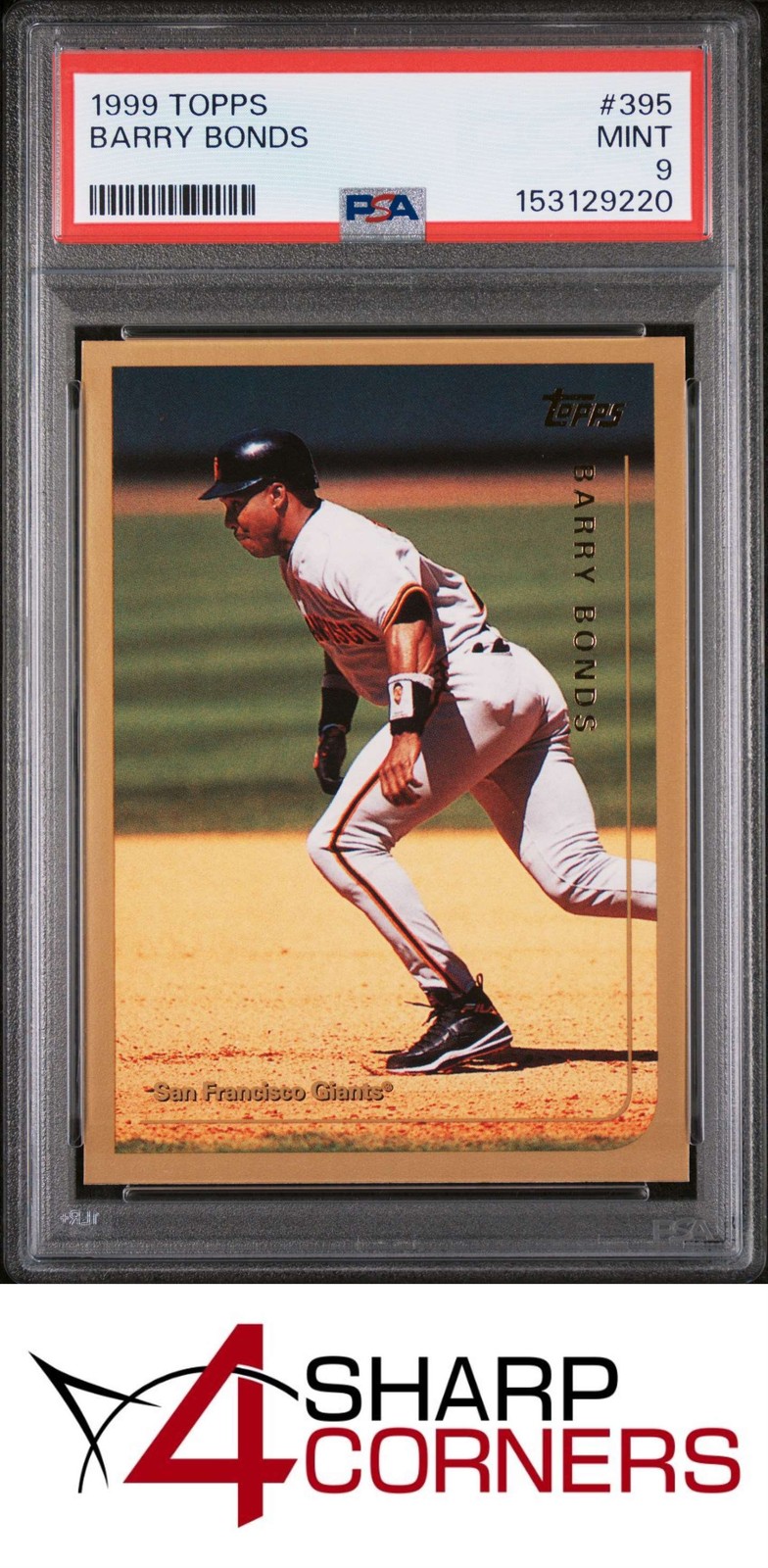 1999 TOPPS #395 BARRY BONDS GIANTS PSA 9