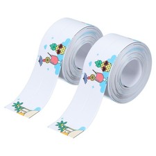 2Roll Caulk Tape Self Adhesive Toilet Caulking Sealant Strip Island 1.4"x16.4'