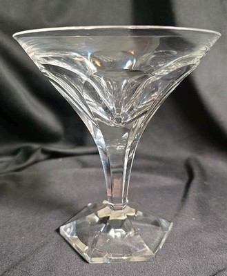 Val Saint Lambert Cocktail Glass Hafnia, Made In Belgium