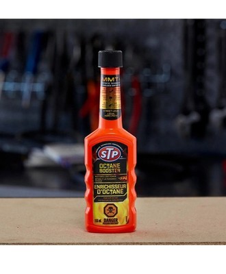 STP Octane Booster 5.25 oz Case of 12 Fuel Additive Cleans Fuel System Boosts...