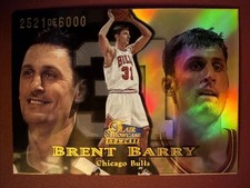 Brent Barry 1998-99 Flair Showcase Row 1 #69 /6000 Chicago Bulls