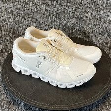 ON Cloud 5 Running Shoes Women's 10.5 Undyed / White