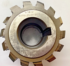 Gear cutting hob 8/16 DP 30 pa by W E Sykes.