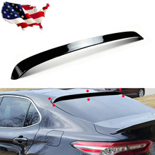 For 18-2024 Toyota Camry 8th Gen Sedan Vip Glossy Black Rear Window Roof Spoiler