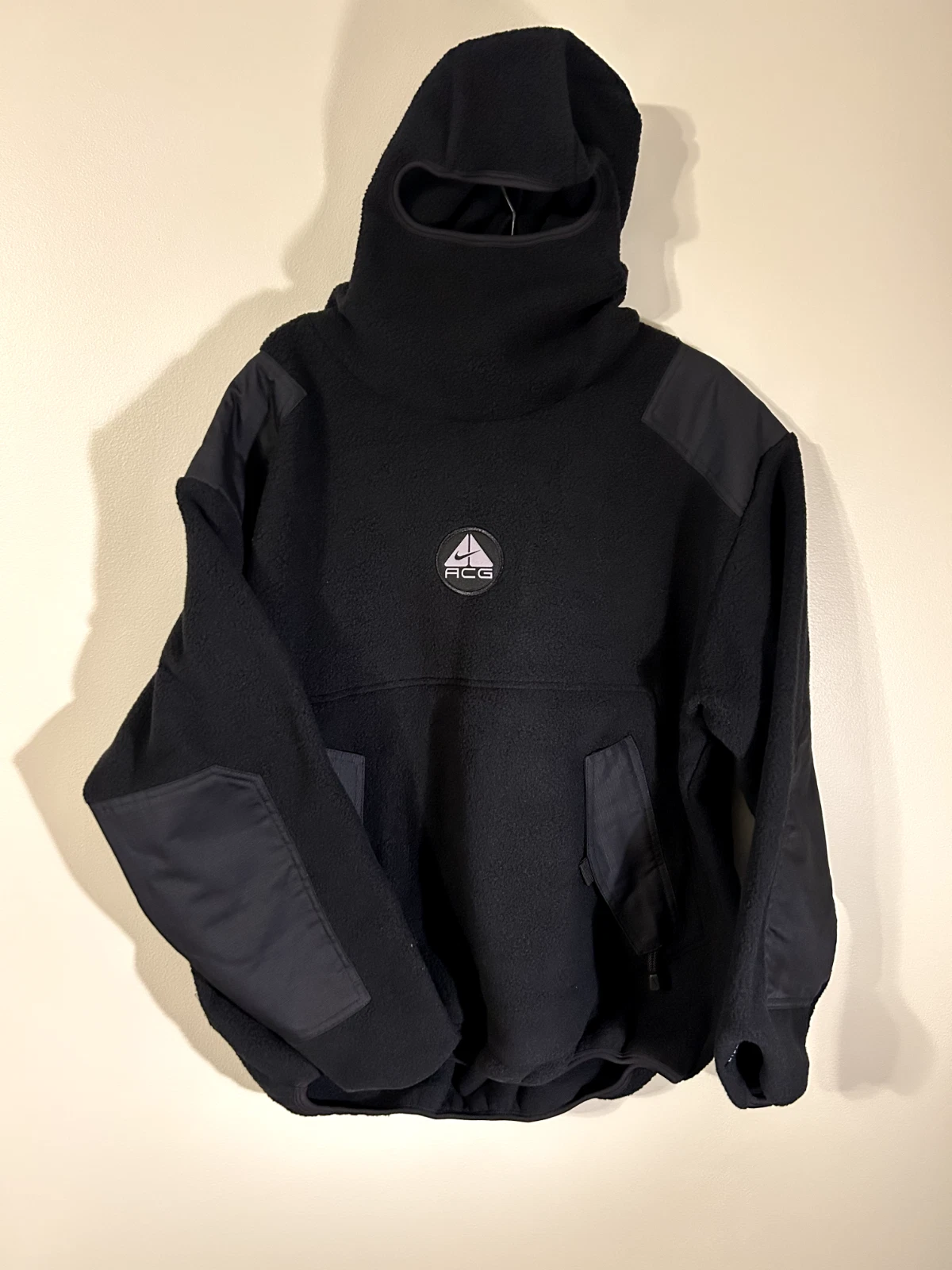 Nike ACG Ninja Fleece Balaclava Hoodie Black Vintage USA Sherpa Jacket
Opens in a new window or tab