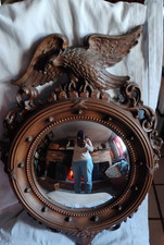 Vintage Eagle Mirror 21 Federal Style Porthol...